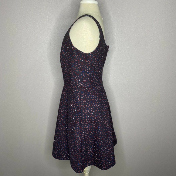GAP Black Star Print Cotton Sleeveless ALine Dress - Picture 5 of 12